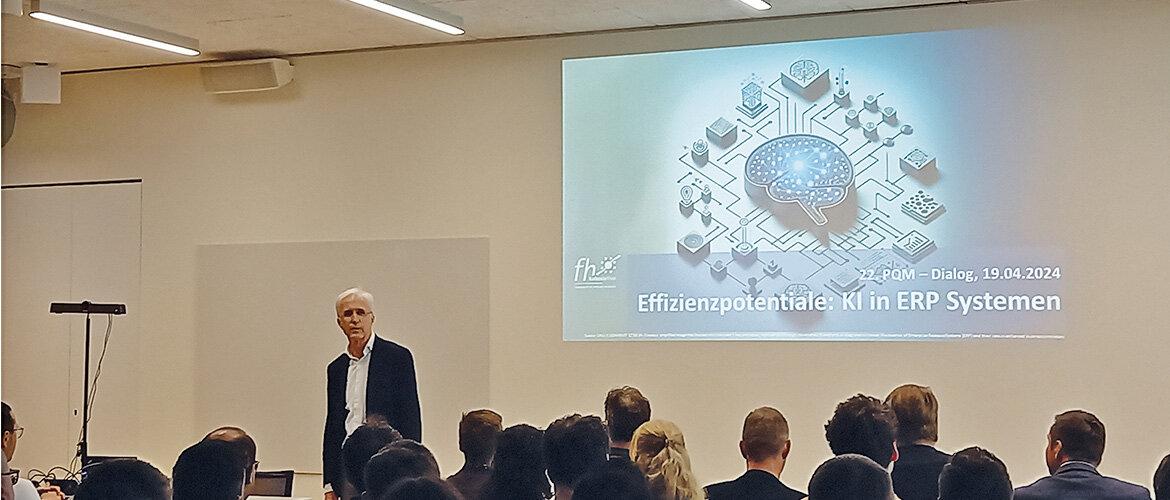 Beim 22. PQM-Dialog an der FH Kufstein Tirol drehte sich alles um den Einsatz von künstlicher Intelligenz in ERP-Systemen.